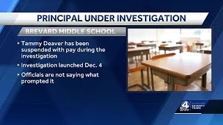 Middle school principal under investigation district confirms [upl. by Genia]