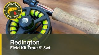 Redington Field Kit  Trout 9 5wt  Product Review [upl. by Oileve347]