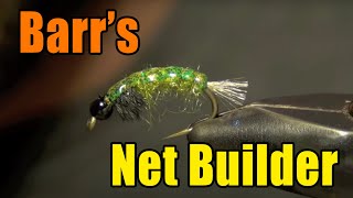 Beadhead Net Builder Caddis Larva Fly Tying  John Barr Fly Pattern [upl. by Kinney964]