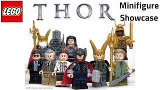 LEGO THOR Minifigure Showcase  Road to Avengers Endgame [upl. by Stortz]