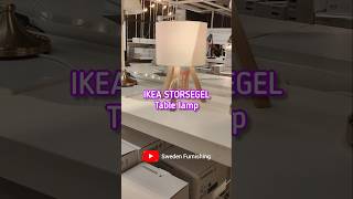 Ikea storsegel table lamp new 2024 [upl. by Hultin]