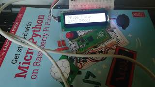 RPi Pico W Weather Station Clock using MicroPhython 3 [upl. by Analart]