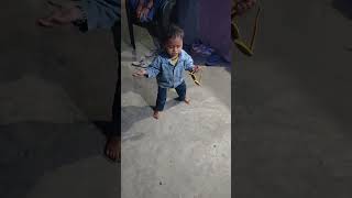 Aai Nai Song Me Aisa Dance😂 babyshorts dance babydance stree2 [upl. by Seda]