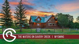 Wyoming Ranches for Sale  The Waters on Savery Creek by Mason amp Morse Ranch Company [upl. by Xanthe]