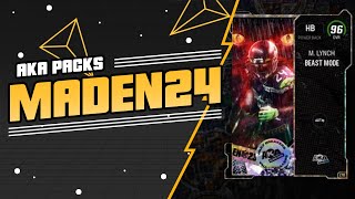 MADDEN 24 AKA PACK OPENING PLUS COIN MAKING METHODS FEB 12 PULLING FOR BEAST MODE [upl. by Aikkan]