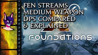 X4 Foundations–Medium Weapons DPS Compared and Explained [upl. by Tiffani]