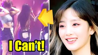 Minnie of GIdle Abruptly Leaves Stage Mid Performance kpop [upl. by Llewej551]