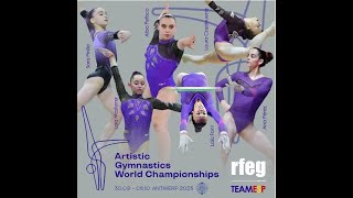 Campeonato del Mundo Gimnasia Artística 2023  España Clasificaciones [upl. by Carlynne334]