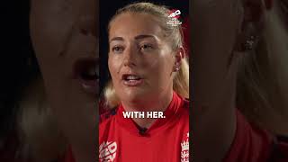 Sophie Ecclestone has a special bond with England great Katherine SciverBrunt 😍 WhateverItTakes [upl. by Diarmuid]