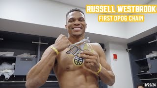 Russell Westbrook Wins His First DPOG Chain 🥶 [upl. by Nahtanohj]