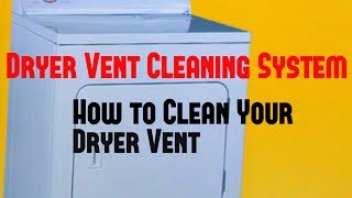 How to Clean Your Dryer Vent Duct [upl. by Cirek93]