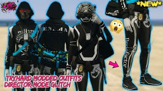 NEW TRYHARD GTA 5 FEMALE MODDED OUTFITS DIRECTOR MODE GLITCH TRANSFER GLITCH [upl. by Nathaniel]