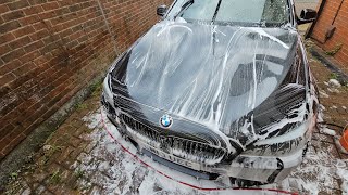 Neglected BMW 535i Detail cleaning therapy 🫧🧼🚗🛞 [upl. by Aitan]