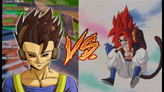 SSJ4 Gogeta vs Cabba Budokai Tenkaichi 4 CPU battle [upl. by Karlotte]