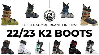 2023 K2 Dispatch FL3X amp Recon Team Boots  Blister Summit Brand Lineup [upl. by Shorter]