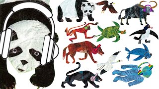 Panda Bear Panda Bear What do you see  Headphones Version  Eric Carle Best Stories for Kids [upl. by Novj996]