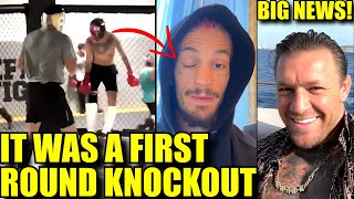 Sean OMalley got smashed by current UFC Champ in sparring Conor McGregor has big say in BKFCArman [upl. by Aronoh]