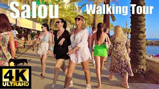 ☀️Salou Walking Tour 4k Costa Dorada Spain [upl. by Scever]