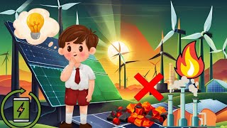 Renewable and Nonrenewable Energy Animated Educational videos Kindergarden Learning video for kids [upl. by Ehcropal982]