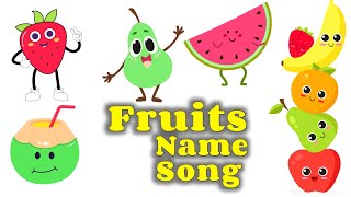 fruit song for kids nursery class  Apples And Bananas  colourful fruits Song  Nursery Rhymes [upl. by Ielhsa695]