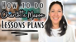 Charlotte Mason Homeschool Lessons  How To Do Them  Alveary Lesson Plan Flip Through [upl. by Anaes814]