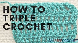 How To Triple Crochet [upl. by Volnak]