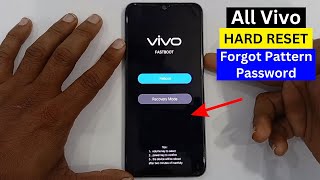 Screen Pattern Unlock or Hard Reset Any Vivo Phone Without Pc 2024 All Android 11121314 [upl. by Eleanore]