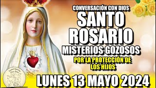 EL SANTO ROSARIO de Hoy LUNES 13 MAYO 2024 MISTERIOS GOZOSOS Conversación con Dios🙏🏻♥️ [upl. by Yniattirb951]