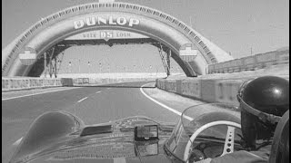 On Board with Mike Hawthorn at Le Mans 1956  Dtype Jaguar [upl. by Maharba256]