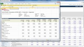 Capital IQ Financial Statement and Stock Price Downloads [upl. by Ratcliffe]