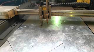 Pantografo Zyklus corte con plasma [upl. by Radloff]