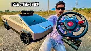 RC New Fastest Tesla Cyber Truck 2025 Unboxing amp Race Testing  Chatpat toy TV [upl. by Enamrahs]