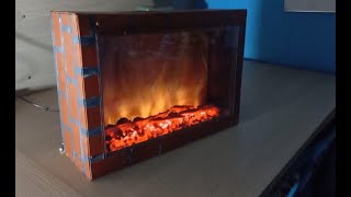 Como Hacer una Chimenea Electronica Casera [upl. by Im]