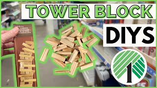 🤯 GRAB TUMBLING TOWER BLOCKS NOW To Make These UNBELIEVABLE DIYS 🔥 [upl. by Etselec]