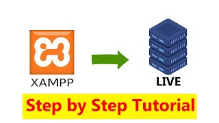 Localhost To Live Server Database Upload Tutorial Step By Step [upl. by Staw]