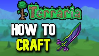 How to Make a True Nights Edge in Terraria Quick Tutorial [upl. by Kellina]