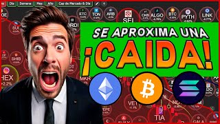 ¿Se viene una CAIDA de BITCOIN Ten cuidado solo es hora de HOLDEAR tu Criptomonedas [upl. by Ecnarepmet147]