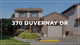 Orleans  Queenswood Heights  House for Sale  370 Duvernay Drive  Pilon Group [upl. by Nybor]