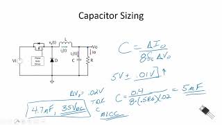 Power Electronics  Buck Converter Design Example  Part 1 [upl. by Adnovad]