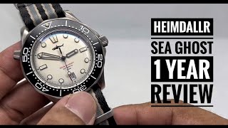 Watch Collection Revisit 18 Heimdallr Sea Ghost Titanium 1 year review [upl. by Ion]