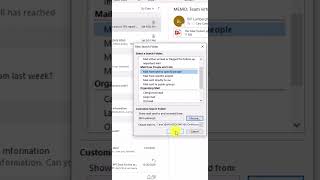 How to use Outlook Search Folders [upl. by Matthews]