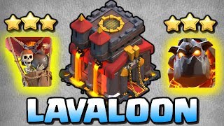 The INVINCIBLE LAVALOON in Clash of Clans  TH10 Attack Strategy [upl. by Granese]