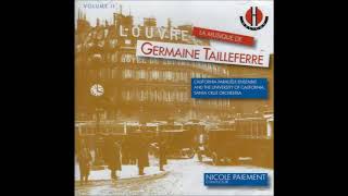 Germaine Tailleferre 18921983  Concerto No 1 for piano and orchestra 1924 [upl. by Viviane167]