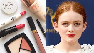 Sadie Sink Makeup Bag  Fresh Red Carpet Looks [upl. by Weld]