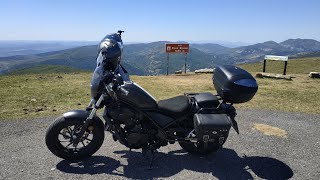 582 Rozando el cielo con la Honda Rebel Picon Blanco [upl. by Munafo]