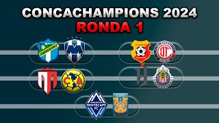 FECHAS HORARIOS Y CANALES PARA LA RONDA DE LA CONCACHAMPIONS 2024 PARA EQUIPOS MEXICANOS IDA [upl. by Brien948]