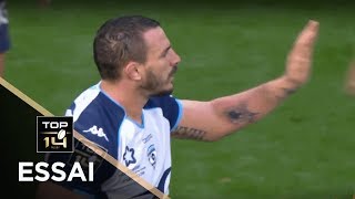 TOP 14  Essai Louis PICAMOLES 2 MHR  Clermont  Montpellier  J16  Saison 20172018 [upl. by Nimad]