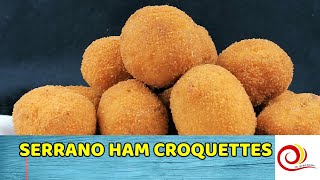 How to make SERRANO HAM CROQUETTES [upl. by Klein795]