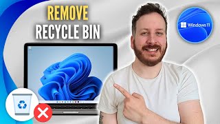 How To Remove Recycle Bin From Desktop Windows 11 [upl. by Aihsatal447]