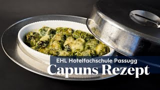 Capuns Rezept der EHL Hotelfachschule Passugg [upl. by Allerim]